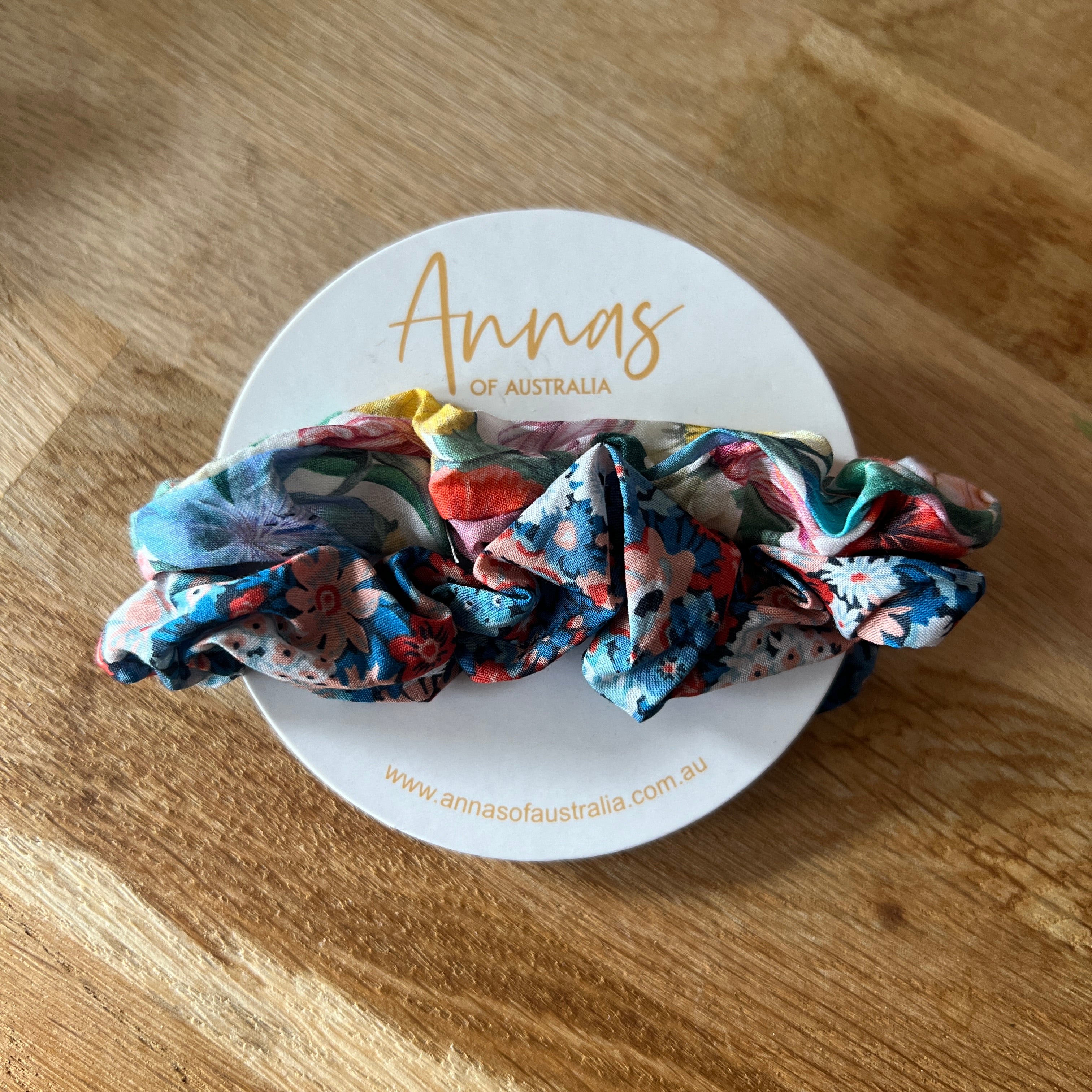 Liberty Print Scrunchie Set Ten