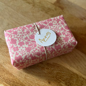 Liberty Fabric Wrapped Soap Pretty In Pink