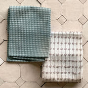 Set Of 2 Tea Towels Clover