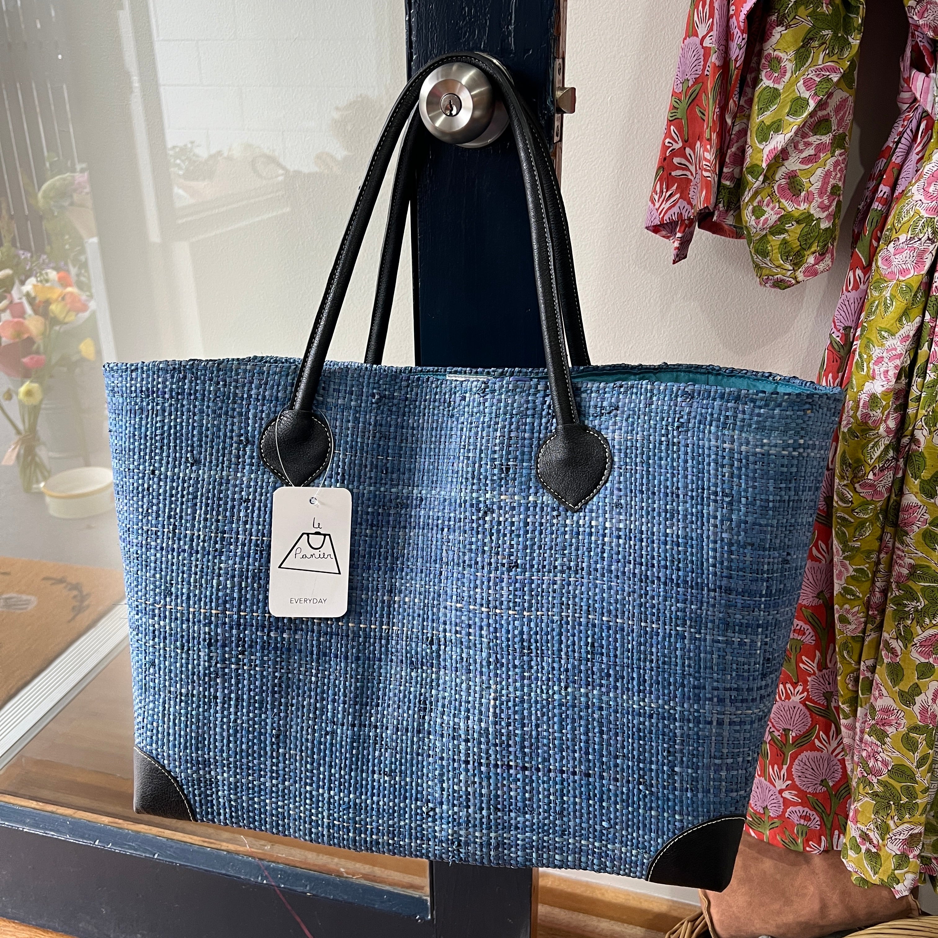 Hangara Tote Bag Turquoise