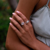 Inner Peace Ring Silver