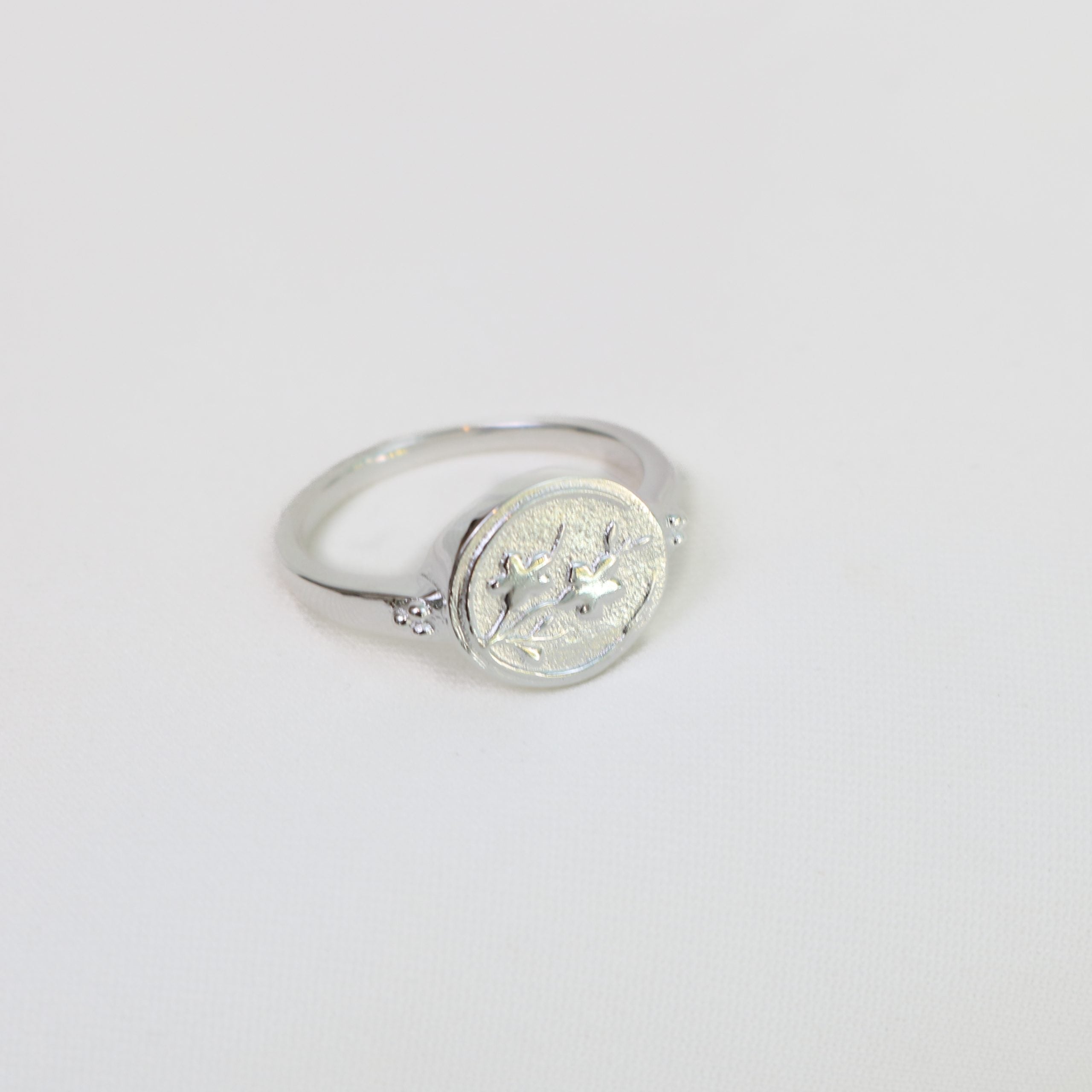 Inner Peace Ring Silver