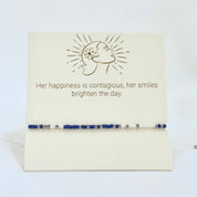 Inspiration Bracelet Blue and Silver