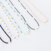 Inspiration Necklace Pearl, Pink and Gold