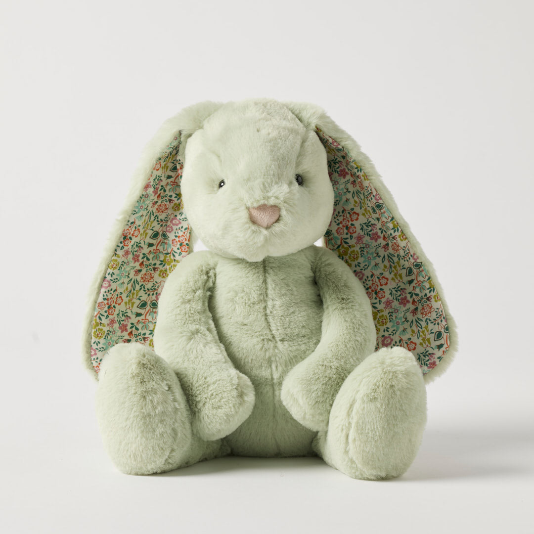 Floral Pink Bunny Medium – Speckled Hen Store