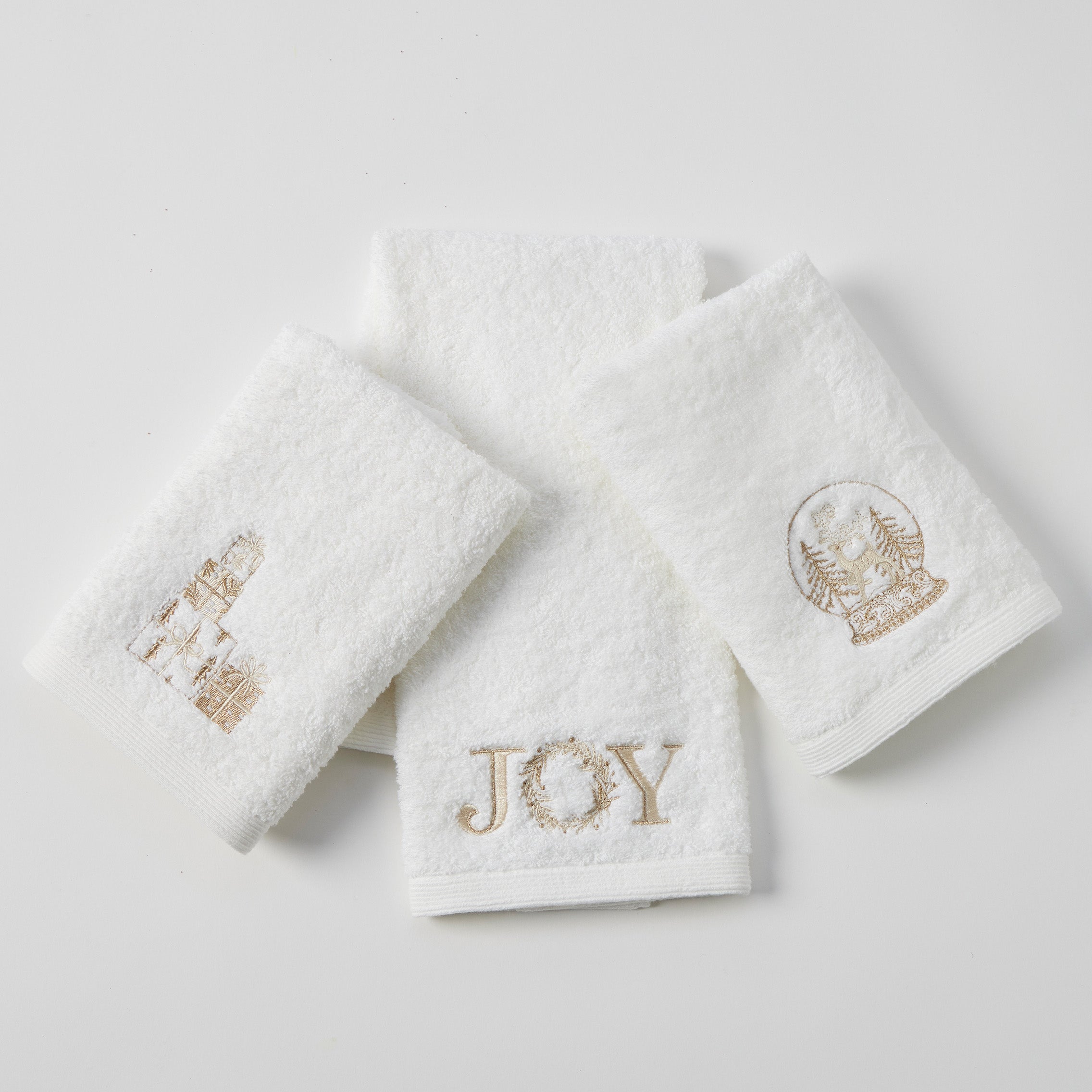 Spark Joy Christmas Hand Towel Joy