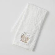 Spark Joy Christmas Hand Towel Snow Globe