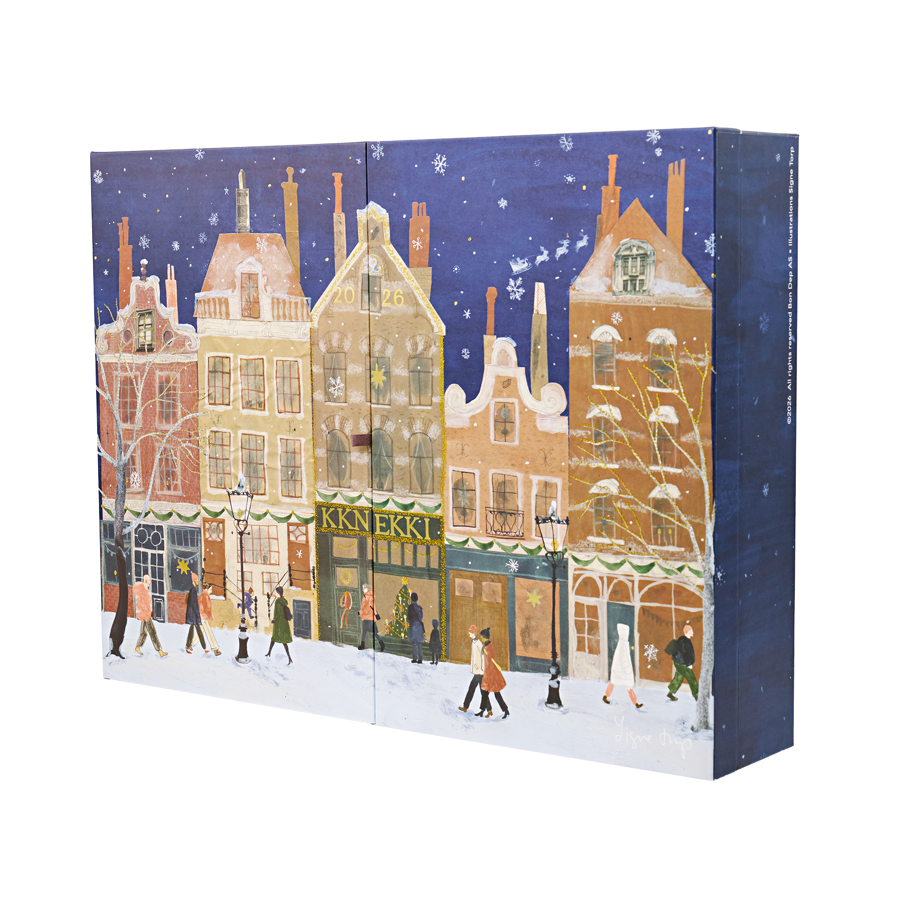 KKNEKKI Original Hair Ties Christmas Calendar