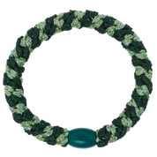 KKNEKKI Original Hair Tie Jungle Pistachio Glitter Stripe