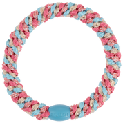 KKNEKKI Original Hair Tie Mix Turquoise Coral Glitter