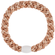 KKNEKKI Original Hair Tie Rose Gold Glitter Powder Stripe