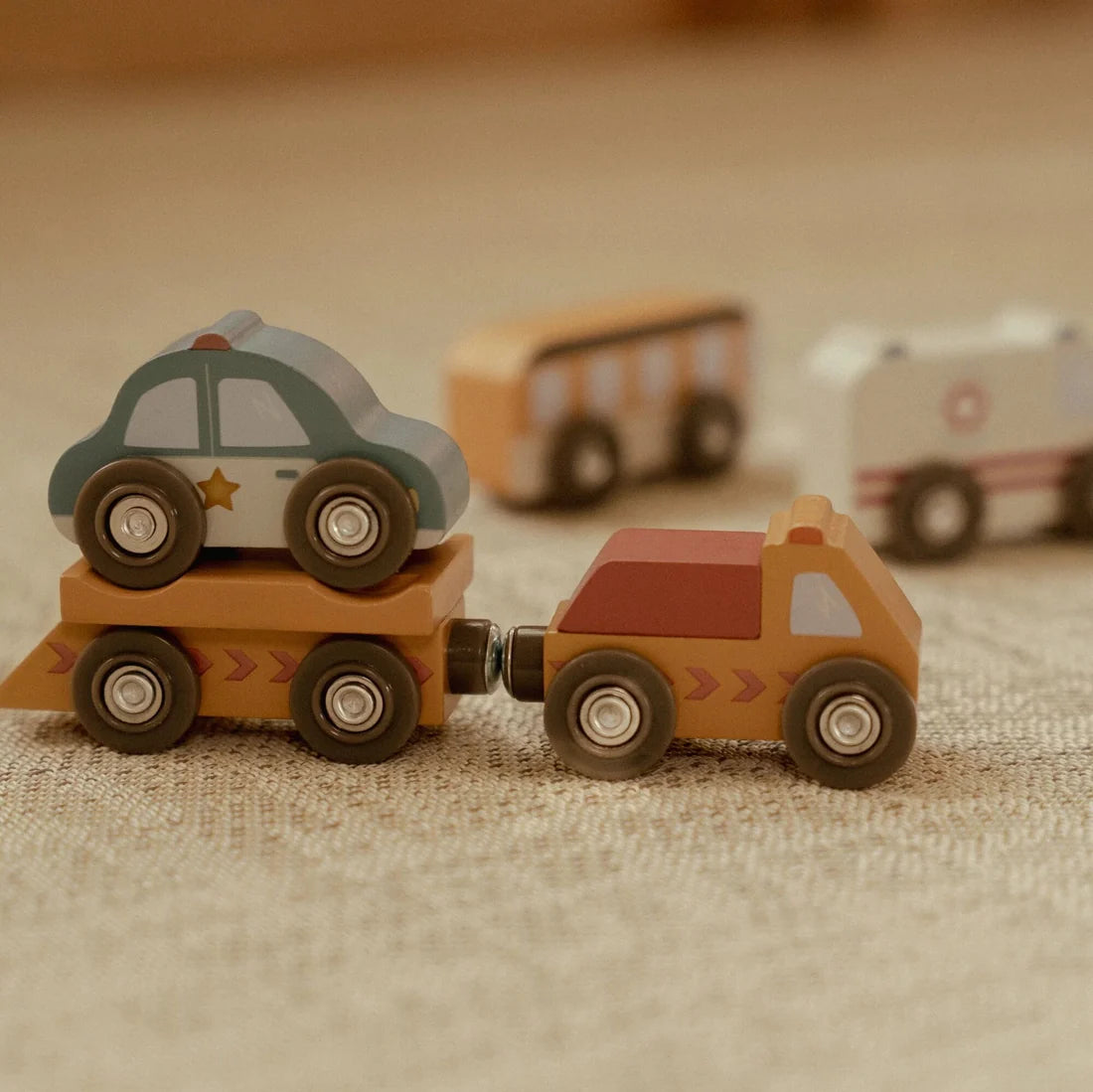 Wooden Vehicle Set