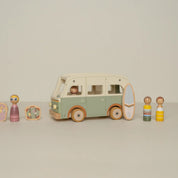 Vintage Wooden Camper Van