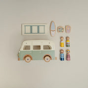 Vintage Wooden Camper Van