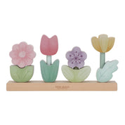 Fairy Garden Wooden Stacking Flower Puzzle