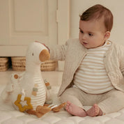 Newborn Naturals Soft Activity Baby Goose Plush Toy