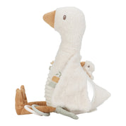 Newborn Naturals Soft Activity Baby Goose Plush Toy