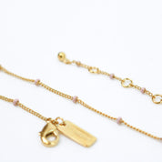 Layer Me Bracelet Gold & Blush Pink