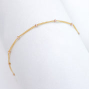 Layer Me Bracelet Gold & Blush Pink