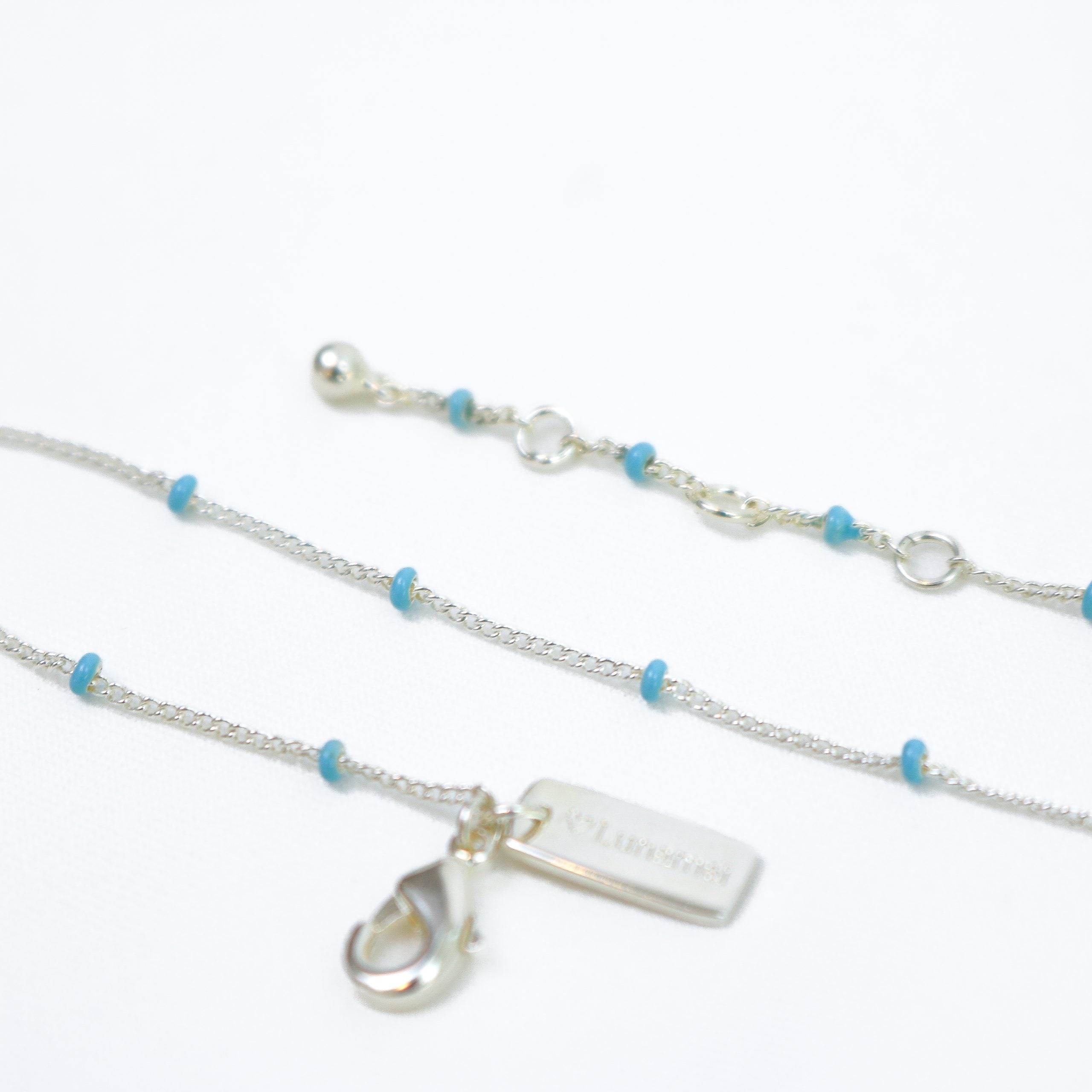 Layer Me Bracelet Silver & Paradise Blue