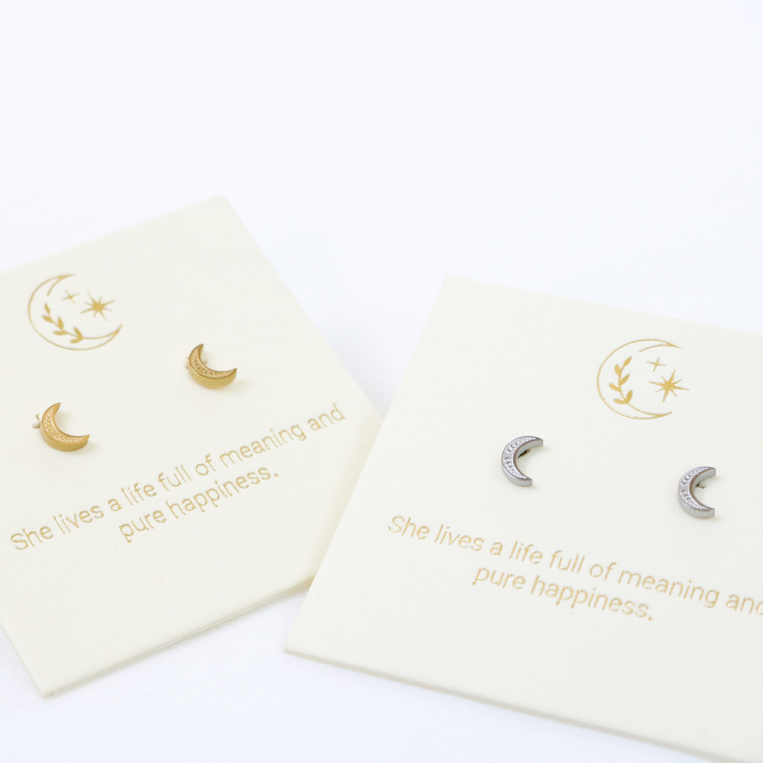 Luna Earrings Gold