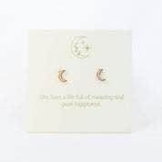 Luna Earrings Gold