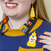 Mustard Moments Brooch