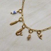 Paperclip Necklace Gold