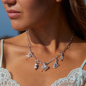 Paperclip Necklace Silver