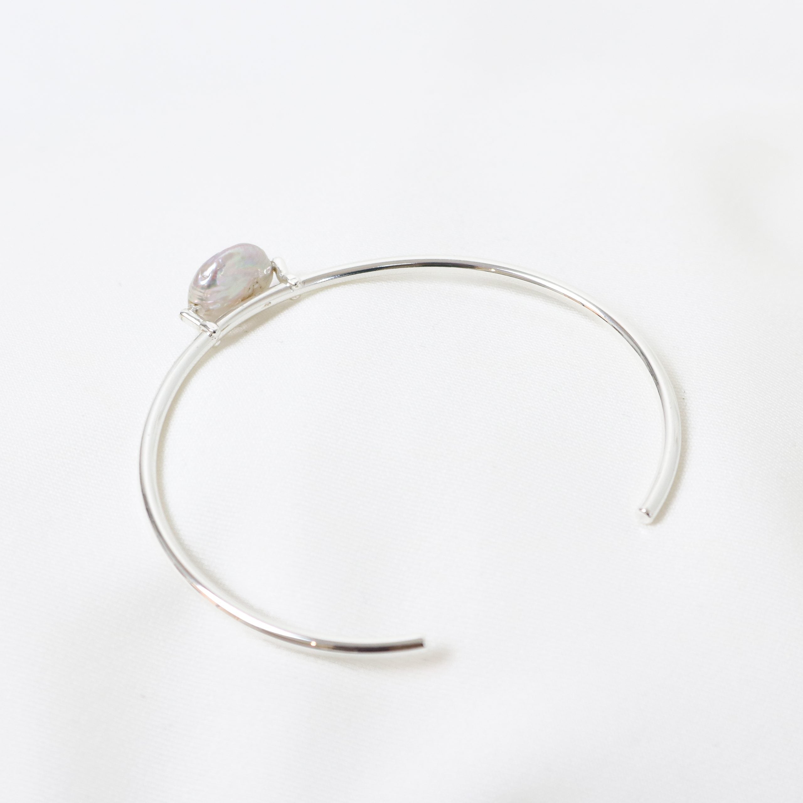 Perle Cuff Silver