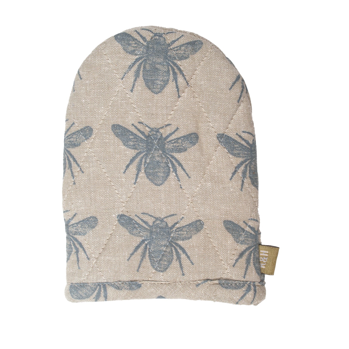 Honey Bee 1/2 Oven Glove Blue Haze