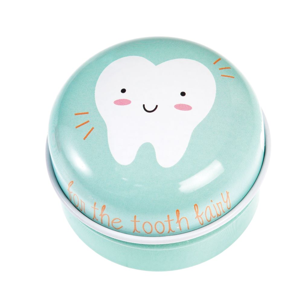 Tooth Fairy Tin Blue