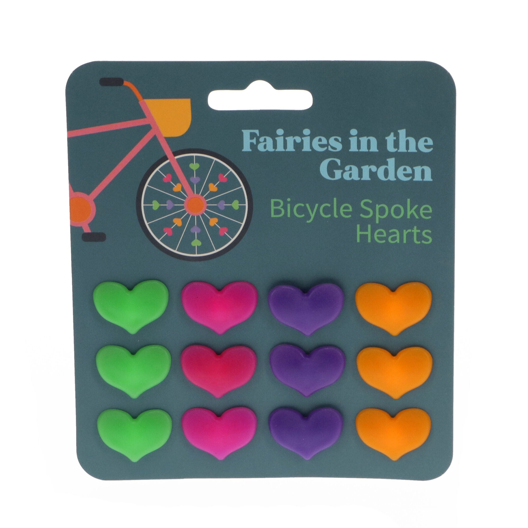 Bicycle Spoke Hearts Fairies In The Garden