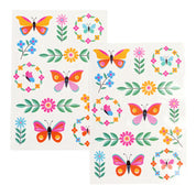 Temporary Tattoos Floral Flutter
