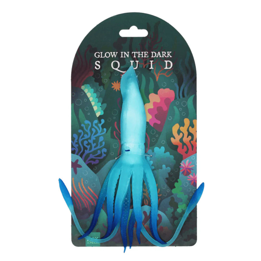 Glow In The Dark Squishy Toy Squid