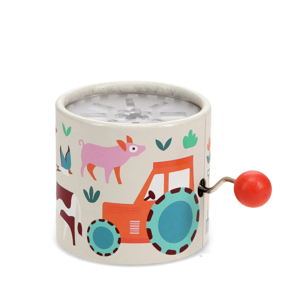 Winding Music Box Farmyard
