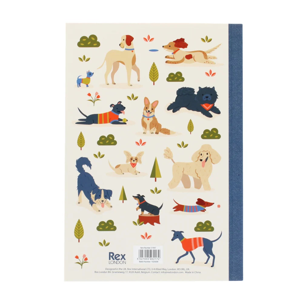 A5 Notebook Dog Park