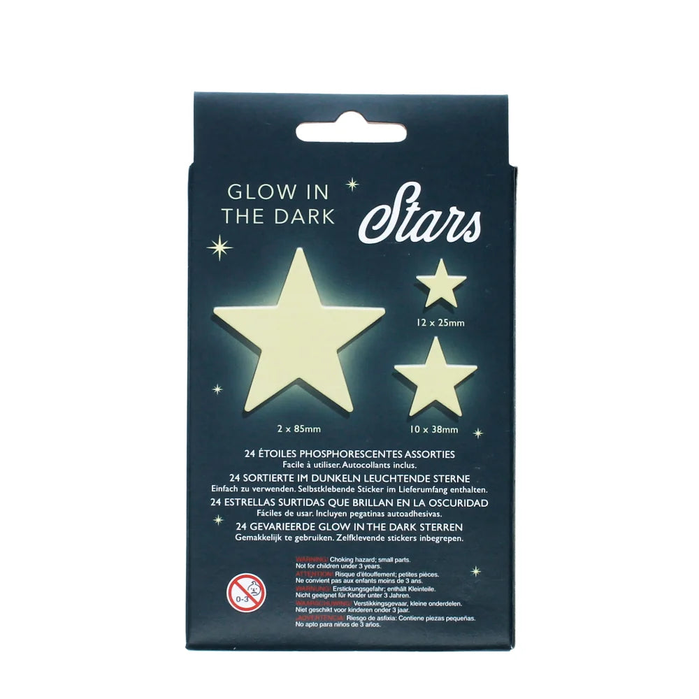 Glow In The Dark Stick On Stars