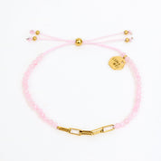 Mei Bracelet Rose Quartz