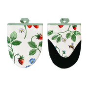 Strawberry Patch Microwave Mitts Set Of 2