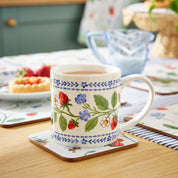 Strawberry Patch New Bone China Mug
