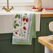 Strawberry Patch Cotton Tea Towel