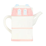 Pastel House Ceramic Tea Pot