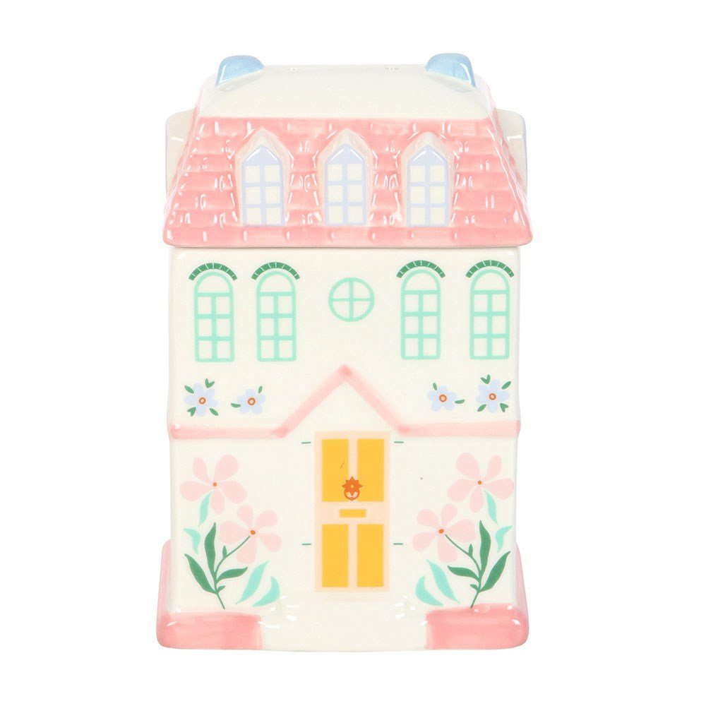 Pastel House Ceramic Oil Burner