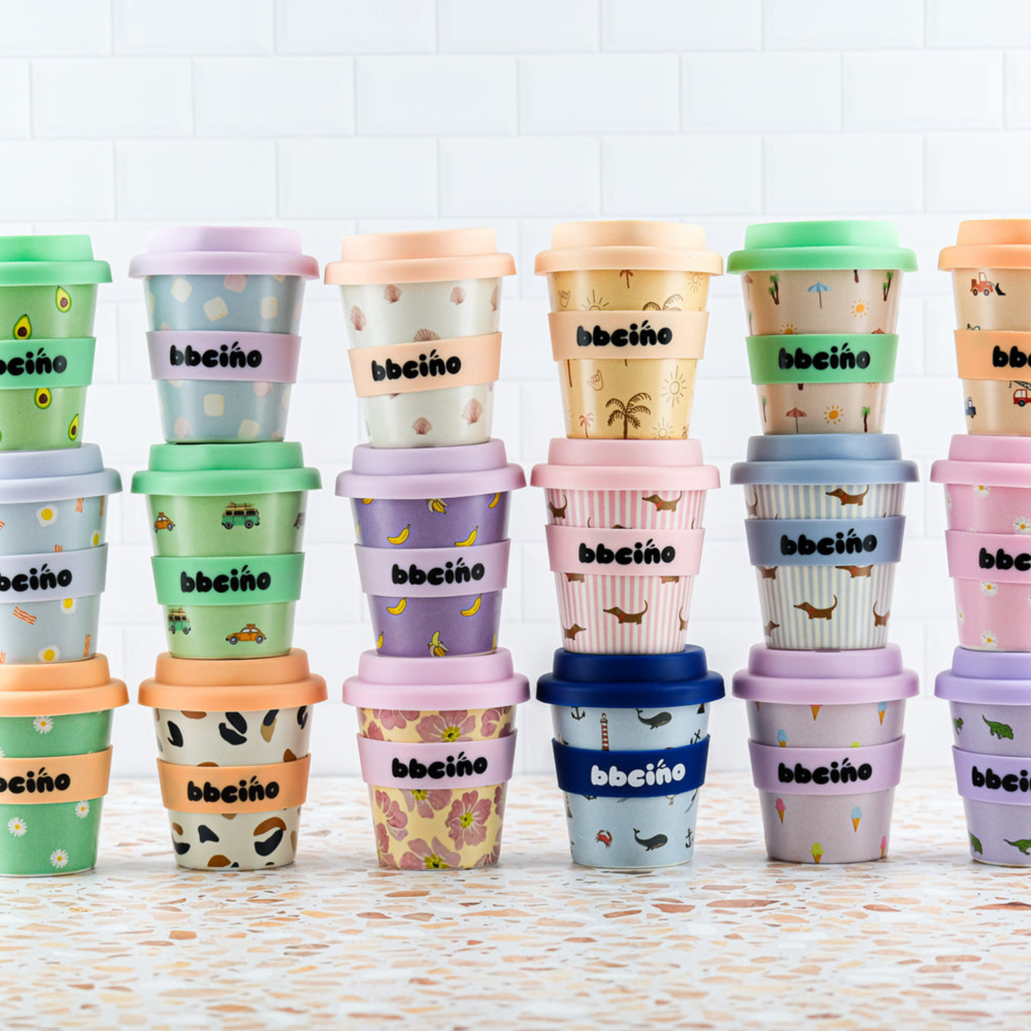 Reusable Babycino Bamboo Cup Breakfast Buffet 120ml