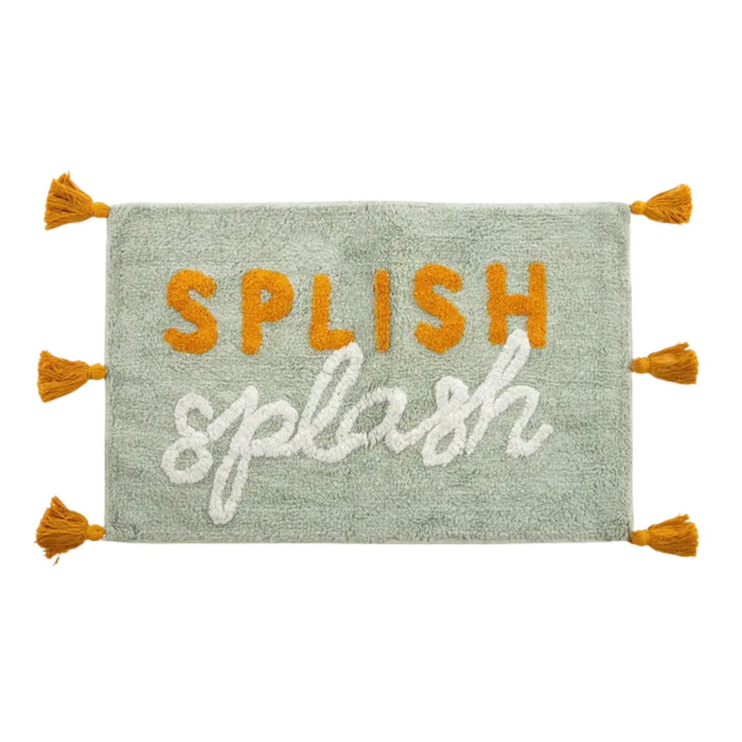 Splish Splash Cotton Bath Mat