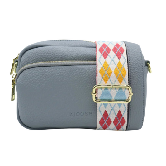 Riley Cross Body Bag Dusty Blue