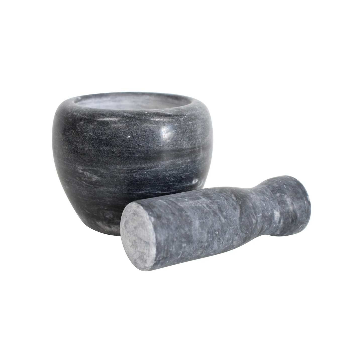 Marble Mortar & Pestle Black