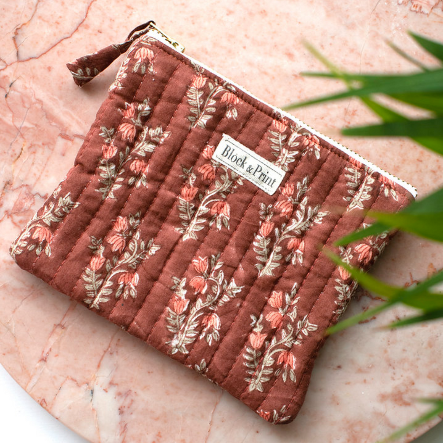 Mini Flat Pouch Terracotta Daphne