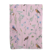 Pink Birds, Butterflies and Dragonflies Scarf